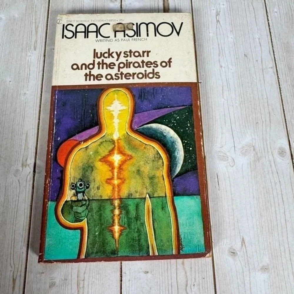 Lucky Starr & the Pirates of the Asteroids Asimov 1971 Signet Sci-Fi